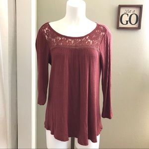 Stitch Fix Q&A Roseo Lace Detail Knit Top